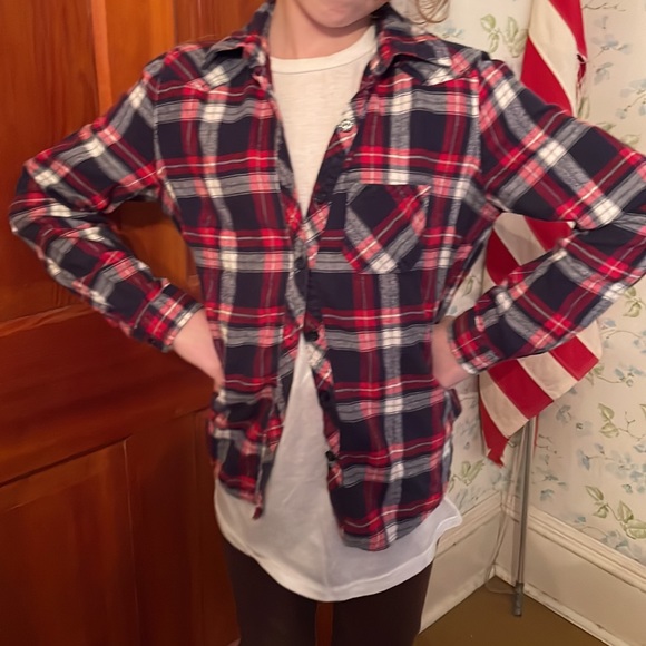 Forever 21 flannel size small - Picture 3 of 6
